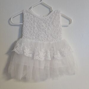 White Lace Baby Dress